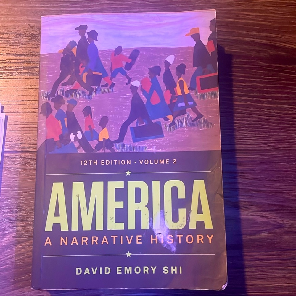 David Emory Shi “America A Narrative History “